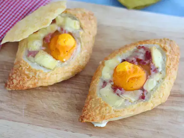 Recept Vaječné lode s munsterom