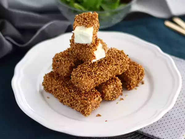 Recept Sezamové tyčinky so syrom feta