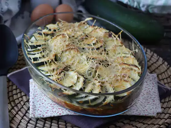 Recept Jednoduchá gratinovaná cuketa