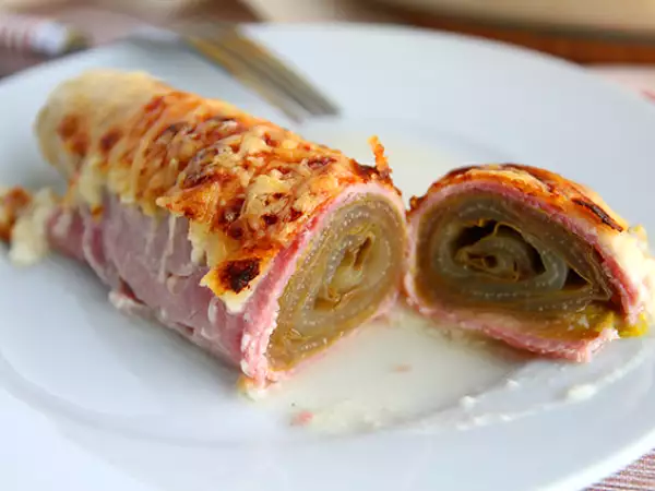 Recept Šunka endívia au gratin