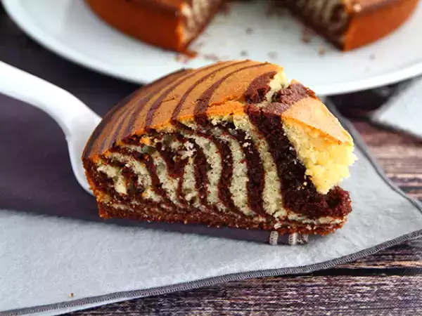 Recept Zebra torta, exotický mramor (taliansky mramor)