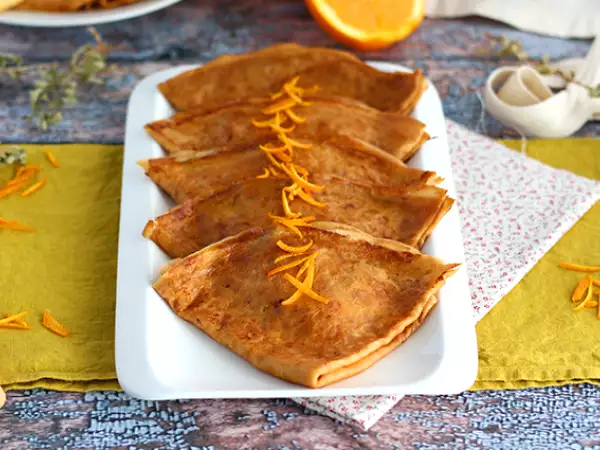 Recept Crêpes suzette, tradičný recept