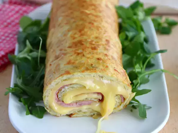 Recept Zemiaková rolka so syrom savoy raclette a šunkou