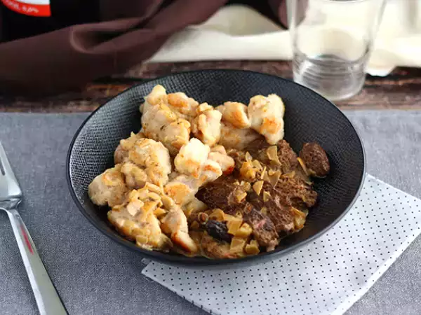 Recept Teľacie pečienky so smržmi