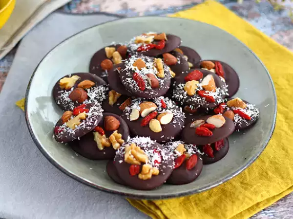 Recept Žobráci, čokolády so sušeným ovocím