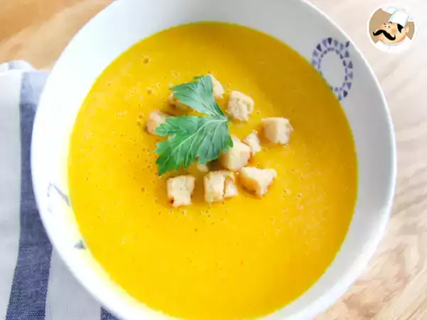 Recept Krémová tekvicová polievka