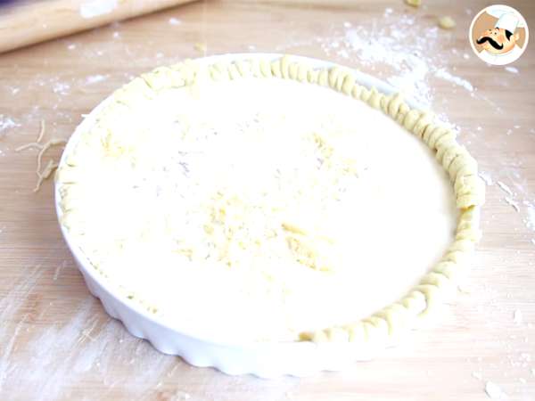 Slaninový quiche - Príprava krok 5