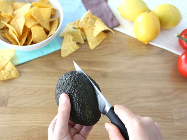 Jednoduché guacamole, krok za krokom - Príprava krok 1