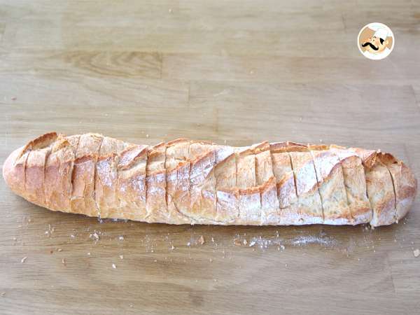 Cesnakový a petržlenový chlieb - Príprava krok 1