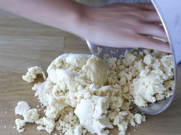 Krájané cesto na koláče a sušienky, krok za krokom - Príprava krok 4