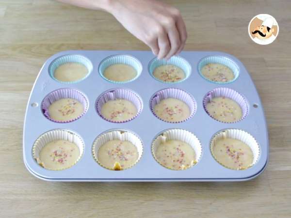 Monster cupcakes na Halloween - Príprava krok 4