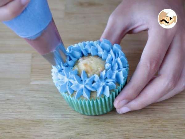 Monster cupcakes na Halloween - Príprava krok 13