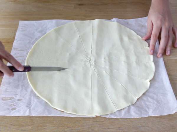 Galette des rois s Kinder Bueno - Príprava krok 8