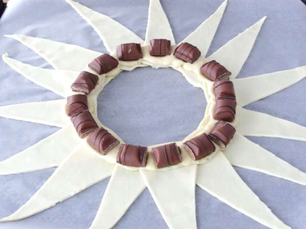 Galette des rois s Kinder Bueno - Príprava krok 11