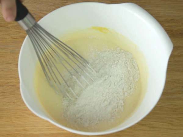 Tvarohový koláč - Príprava krok 2