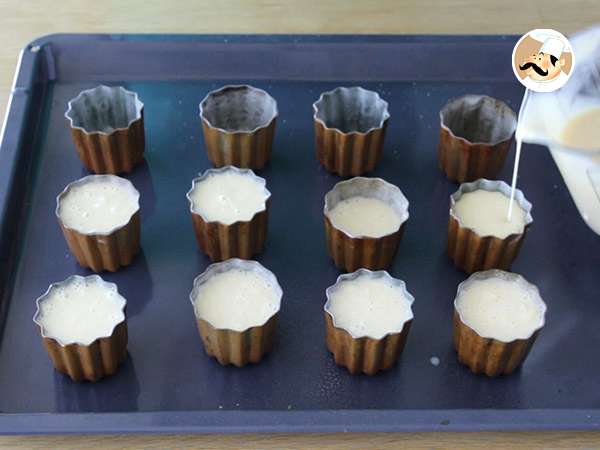 Bordeaux canelés - Príprava krok 5