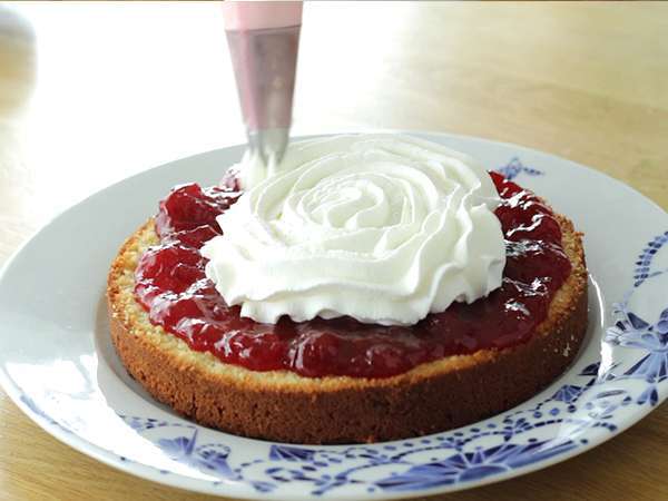 Victoria Sponge Cake - Príprava krok 6