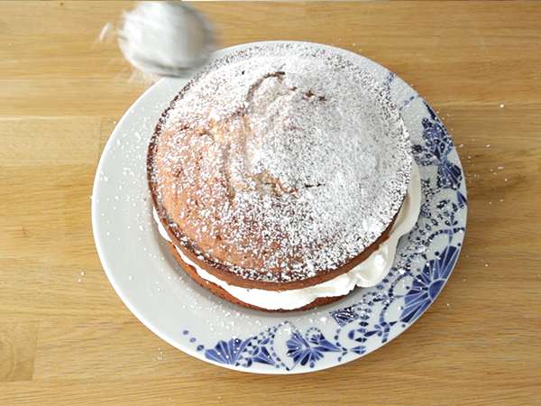 Victoria Sponge Cake - Príprava krok 7