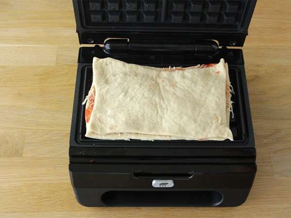 Pizza vafle - Príprava krok 3