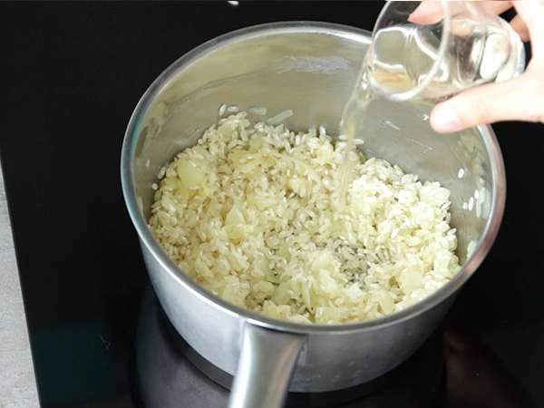 Rizoto so syrom a chorizom - Príprava krok 3