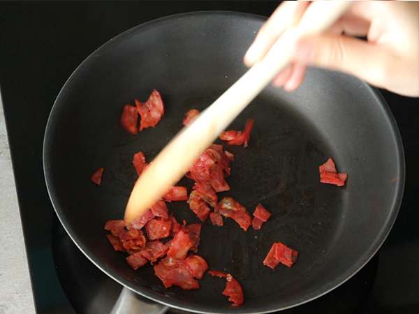 Rizoto so syrom a chorizom - Príprava krok 6
