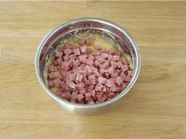 Slané muffiny na aperitív - Príprava krok 2