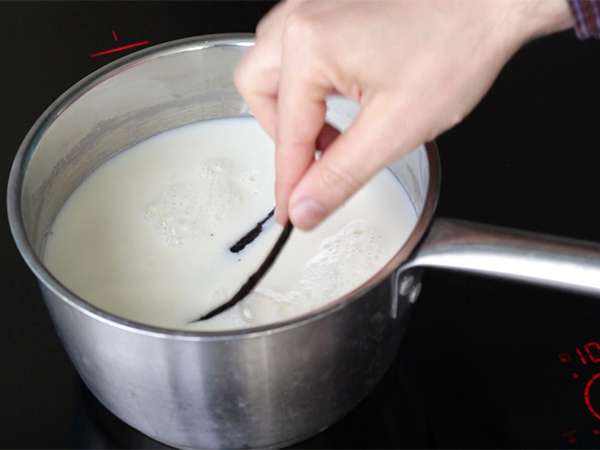 Pekársky pudingový flan - Príprava krok 1