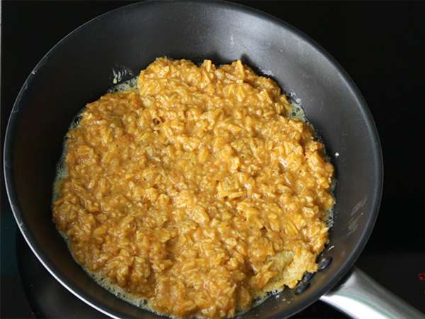 Super rýchla tortilla s čipsami - Príprava krok 3