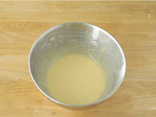 Neviditeľný jablkový koláč - Príprava krok 1