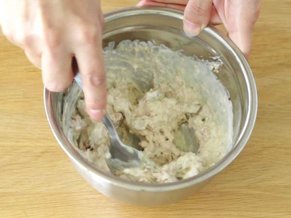 Tuniakové rillettes - Príprava krok 2