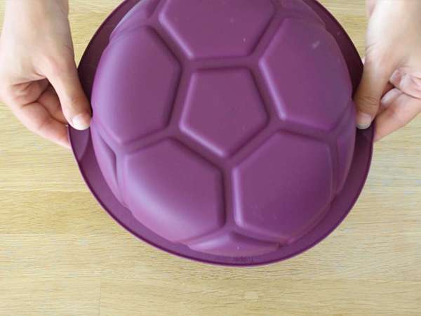 Futbalový koláč - Príprava krok 4
