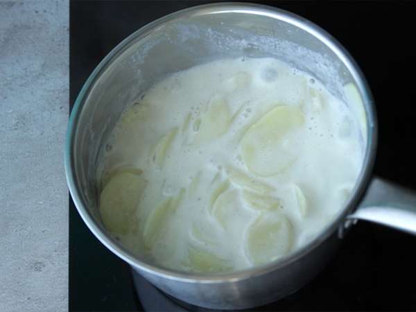 Gratin dauphinois, skutočný tradičný recept - Príprava krok 2
