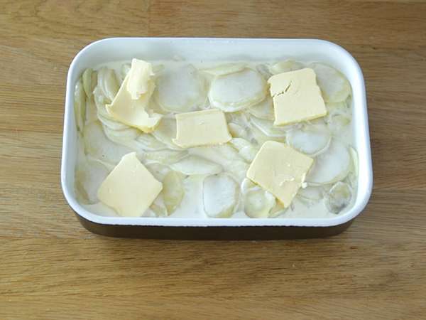 Gratin dauphinois, skutočný tradičný recept - Príprava krok 4
