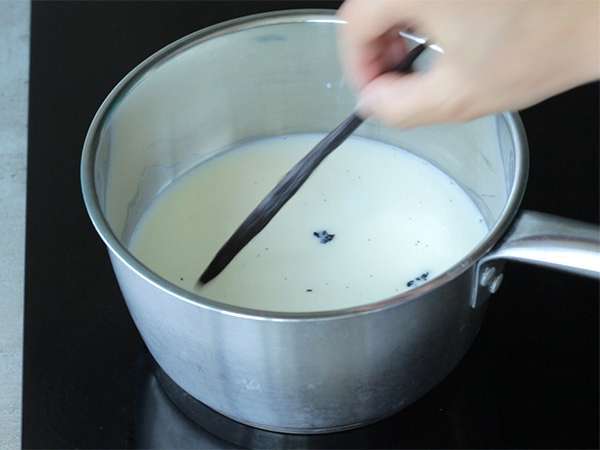 Vanilkový krém, klasika - Príprava krok 1