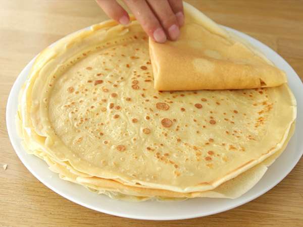 Rýchle a jednoduché palacinkové cesto - Príprava krok 5