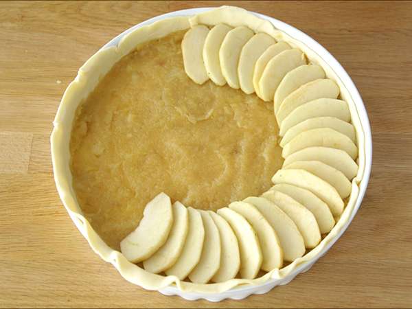 Jablkový koláč, klasický recept - Príprava krok 5