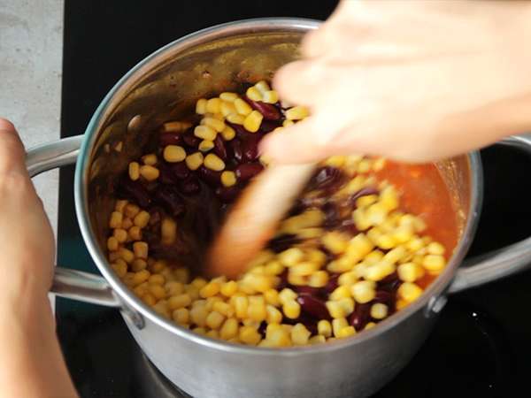 Mexické chilli con carne - Príprava krok 5