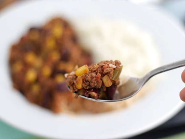Mexické chilli con carne - Príprava krok 6
