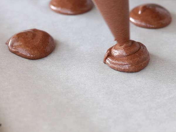 Čokoládové makrónky, recept a tipy - Príprava krok 5