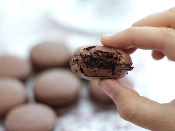 Čokoládové makrónky, recept a tipy - Príprava krok 8