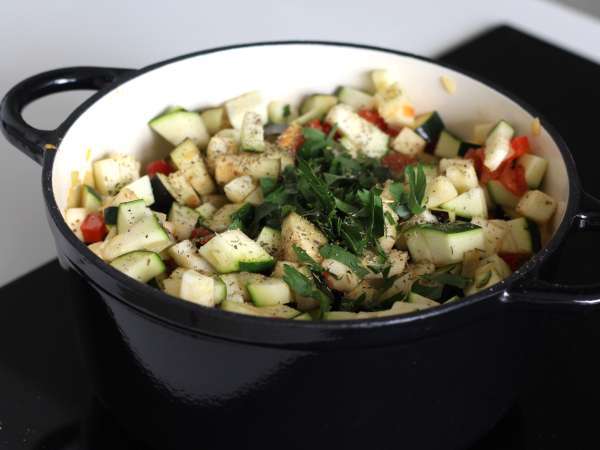 Ratatouille, jednoduchý recept - Príprava krok 4