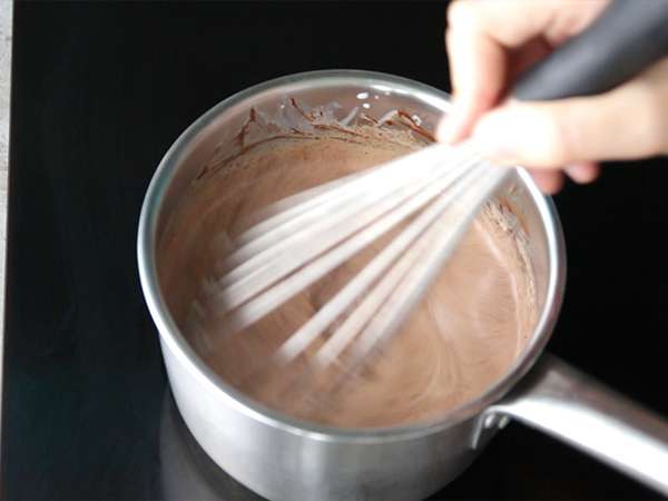 Čokoládový koláč - Príprava krok 3