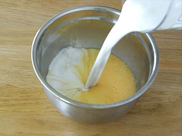 Kokosový flan - Príprava krok 2