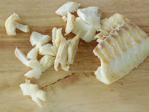 Treska na smotane, tradičný portugalský recept - Príprava krok 2