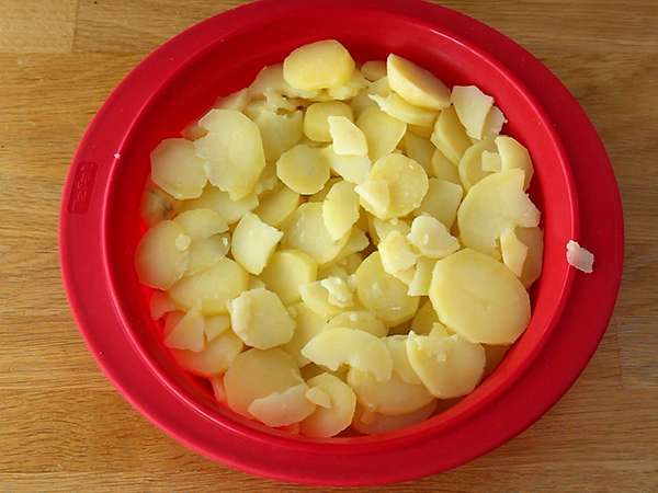 Tarte Tatin zo zemiakov a kantalu - Príprava krok 3