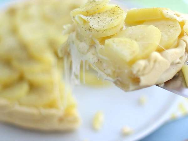Tarte Tatin zo zemiakov a kantalu - Príprava krok 7