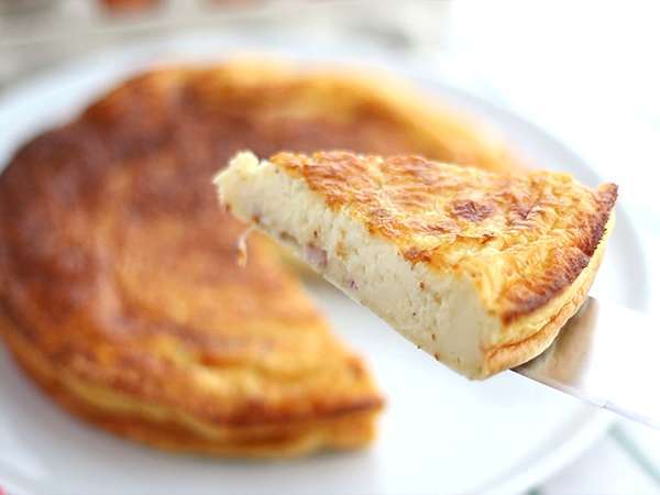 Quiche bez pečiva - Príprava krok 5