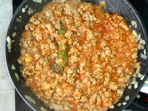 Moussaka na grécky spôsob - Príprava krok 5