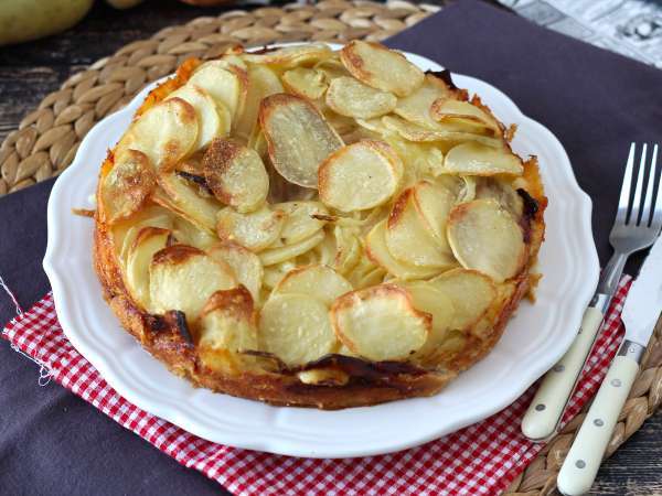 Raclette koláč - Príprava krok 8