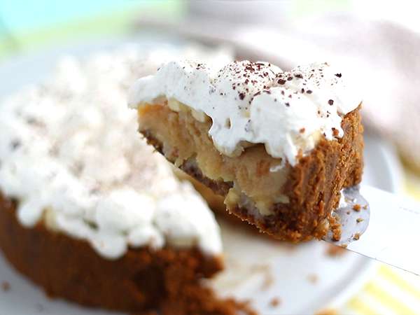 Koláč s banoffee, banánmi a karamelom - Príprava krok 8